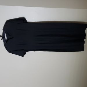 Coldwater Creek black linen dress